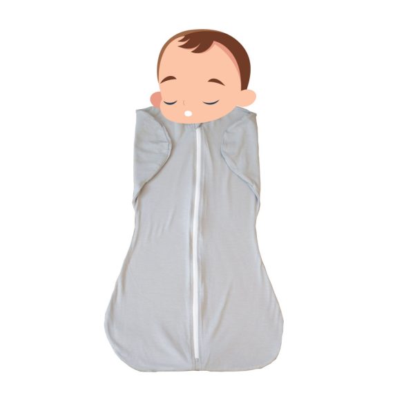 NiteHug 0-4 hós alvás segítő pólyazsák pamut