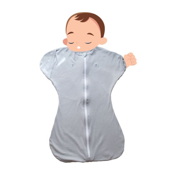 NiteHug 0-4 hós alvás segítő pólyazsák pamut