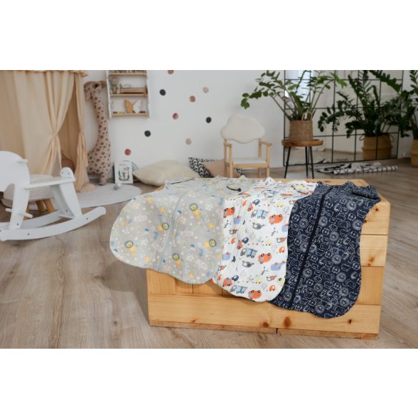 NiteHug 0-4 hós alvás segítő pólyazsák pamut