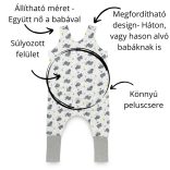 Súlyozott gyerek tipegő hálózsák - 92-98-as