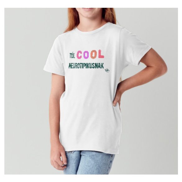 Túl cool unisex gyerek poló