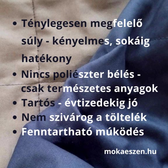 Pamuttal bélelt súlypaplan - személyre szabott Pamuttal bélelt súlypaplan - személyre szabott