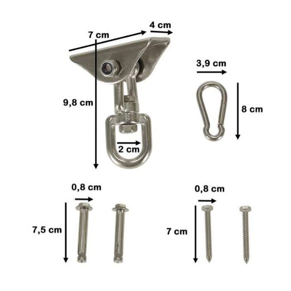 Szenzoros sztreccshinta rögzítővel