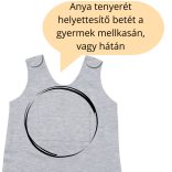 NiteHug Baba alvástámogató hálózsák 68-74-es
